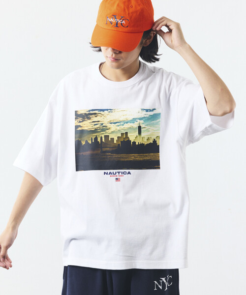 NAUTICA(ノーティカ)の「NAUTICA/ノーティカ Jiro Konami TEE 1(Tシャツ/カットソー・メンズ・ホワイト/ネイビー・SMALL/MEDIUM/LARGE)」の17枚目の写真