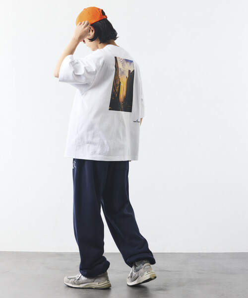 NAUTICA(ノーティカ)の「NAUTICA/ノーティカ Jiro Konami TEE 1(Tシャツ/カットソー・メンズ・ホワイト/ネイビー・SMALL/MEDIUM/LARGE)」の14枚目の写真