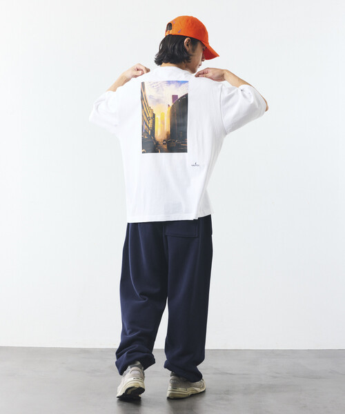 NAUTICA(ノーティカ)の「NAUTICA/ノーティカ Jiro Konami TEE 1(Tシャツ/カットソー・メンズ・ホワイト/ネイビー・SMALL/MEDIUM/LARGE)」の13枚目の写真