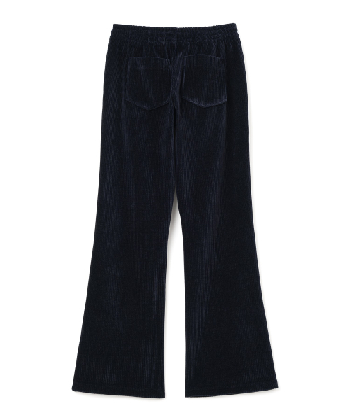 MILLO WOMEN（ミロウーマン）の「ベルベットコーデュロイ フレアパンツ [ネイビー]（その他パンツ・レディース・その他・MEDIUM/SMALL）」の3枚目の写真