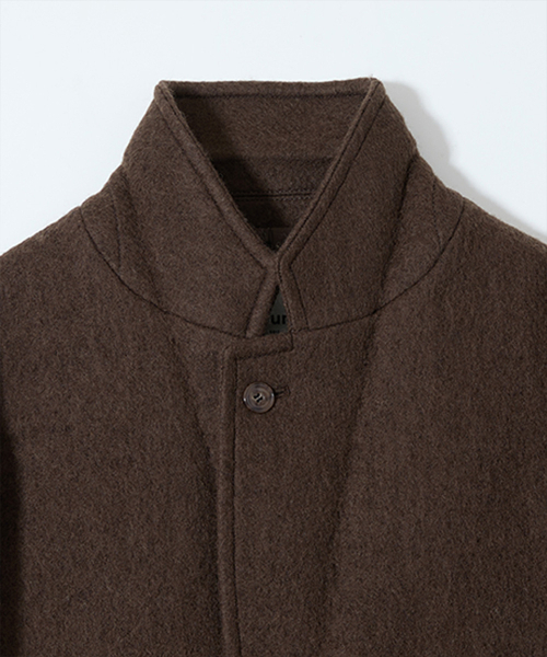 HORLISUN(ホーリーサン)の「オースティン ヘビーウール シングルコート ブラウン(ダッフルコート・メンズ・その他・SMALL/MEDIUM/LARGE)」の3枚目の写真