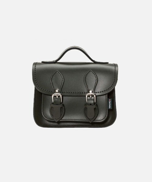 Zatchels（ザッチェルズ）の「【ザッチェルズ/Zatchels】マイクロサッチェルバッグ（ショルダーバッグ・レディース・レッド/ネイビー/ホワイト/ダークブラウン/ライトブラウン/ピンク/グリーン/ピンク系その他/ブラック/ブルーグレー/ボルドー/インディゴブルー/ダークグリーン/マスタード・00/ONE SIZE）」の5枚目の写真