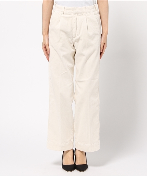 Lee（リー）の「FORDMILLS by LEE / WIDE TROUSER（その他パンツ・レディース・ネイビー/アイボリー/キャメル・MEDIUM/SMALL/XX-SMALL/X-SMALL）」の4枚目の写真