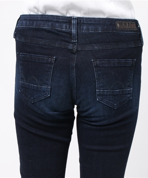 EDWIN(エドウィン)の「【MISS EDWIN】E STANDARD タイトスキニーパンツ アンティークウォッシュ(デニムパンツ・レディース・インディゴブルー・28inch/27inch/26inch/30inch/29inch)」の6枚目の写真