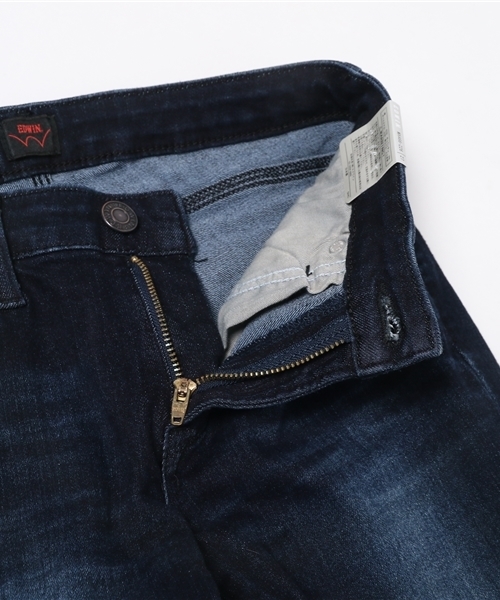 EDWIN(エドウィン)の「【MISS EDWIN】E STANDARD タイトスキニーパンツ アンティークウォッシュ(デニムパンツ・レディース・インディゴブルー・28inch/27inch/26inch/30inch/29inch)」の9枚目の写真