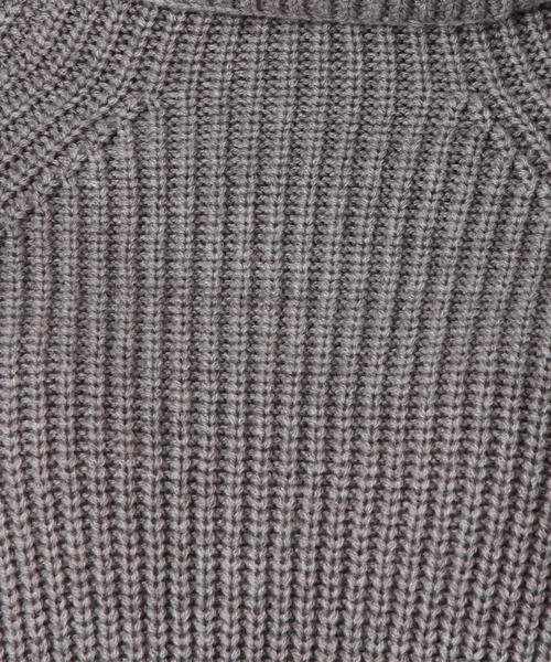 Another Edition（アナザーエディション）の「アゼタートルネックニットプルオーバー/ AEBC ｱｾﾞ T/N KNIT PO（ニット/セーター・レディース・オフホワイト/ライトグレー/イエロー・フリー）」の13枚目の写真