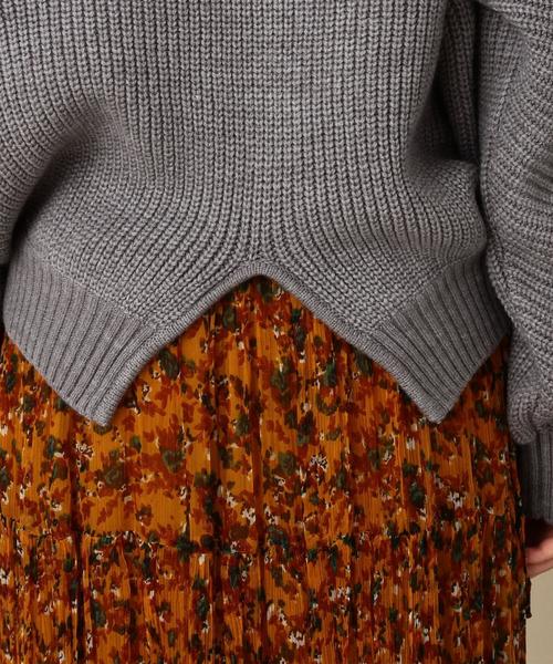 Another Edition（アナザーエディション）の「アゼタートルネックニットプルオーバー/ AEBC ｱｾﾞ T/N KNIT PO（ニット/セーター・レディース・オフホワイト/ライトグレー/イエロー・フリー）」の16枚目の写真