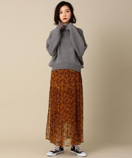 Another Edition（アナザーエディション）の「アゼタートルネックニットプルオーバー/ AEBC ｱｾﾞ T/N KNIT PO（ニット/セーター・レディース・オフホワイト/ライトグレー/イエロー・フリー）」の17枚目の写真