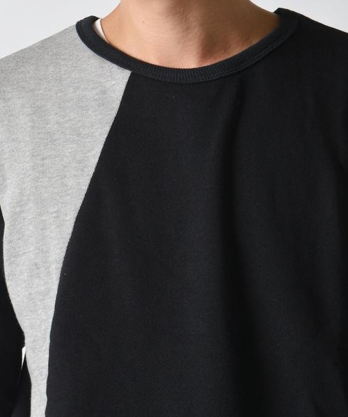 SHIPS JET BLUE（シップスジェットブルー）の「nowartt×SHIPS JET BLUE: ランダムパッチ クルーネック■（スウェット・メンズ・ネイビー/ブラック/オリーブ/ナチュラル・MEDIUM/SMALL/LARGE）」の10枚目の写真