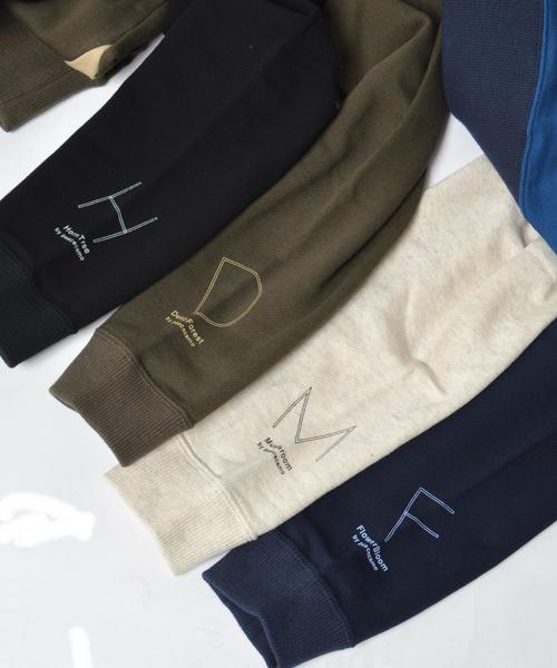 SHIPS JET BLUE（シップスジェットブルー）の「nowartt×SHIPS JET BLUE: ランダムパッチ クルーネック■（スウェット・メンズ・ネイビー/ブラック/オリーブ/ナチュラル・MEDIUM/SMALL/LARGE）」の13枚目の写真