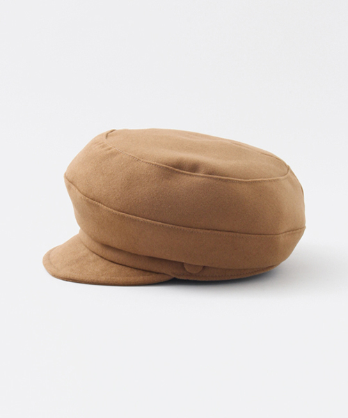 URBAN RESEARCH（アーバンリサーチ）の「UR ウールタッチキャスケット（キャスケット・レディース・ブラック/キャメル・FREE）」の3枚目の写真