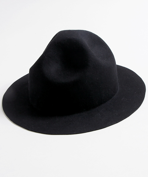 マウンテンハット ブラック WEGO（ウィゴー）の「WEGO/フェルトマウンテンハット（ハット）」 - WEAR