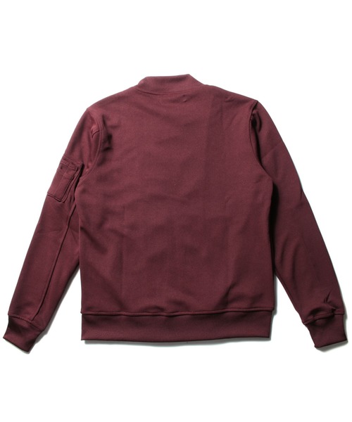 THE CASUAL(カジュアル)の「ハイブリッド ストレッチ MA-1 ジャケット(MA-1・メンズ・ブラック/カーキ/杢グレー/ワイン/ネイビー/キャメル/モカ・L/M/LL/XL/S/XXL)」の19枚目の写真