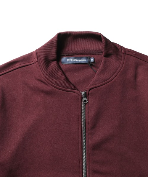 THE CASUAL(カジュアル)の「ハイブリッド ストレッチ MA-1 ジャケット(MA-1・メンズ・ブラック/カーキ/杢グレー/ワイン/ネイビー/キャメル/モカ・L/M/LL/XL/S/XXL)」の18枚目の写真