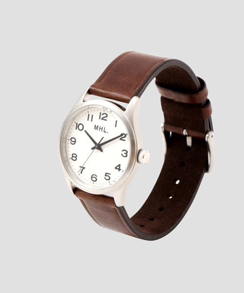 【MHL.】 LEATHER STRAP WATCH 腕時計 MHL. 腕時計 LEATHER STRAP WATCH レディース : ZOZOTOWN Yahoo