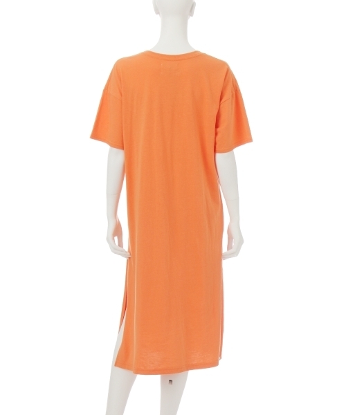 Ungrid（アングリッド）の「ネップカットマキシワンピース（ワンピース・レディース・ブラック/オフホワイト/ブルー/オレンジ・FREE）」の7枚目の写真