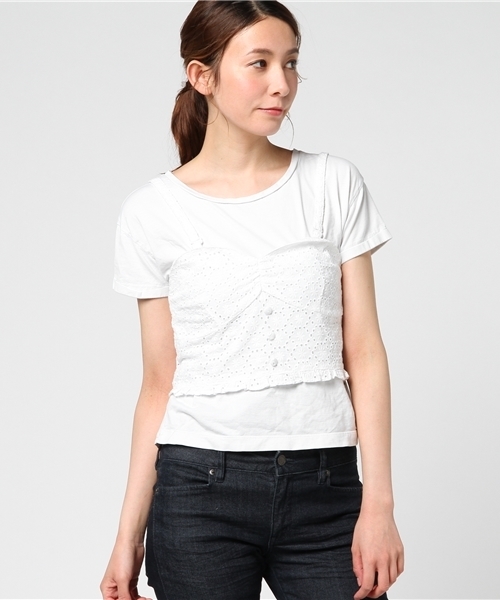 Heather(ヘザー)の「アソートビスチェ 751632(その他トップス・レディース・ブルー/イエロー系その他/アイボリー/ブラック・FREE)」の12枚目の写真