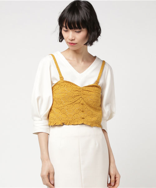 Heather(ヘザー)の「アソートビスチェ 751632(その他トップス・レディース・ブルー/イエロー系その他/アイボリー/ブラック・FREE)」の15枚目の写真