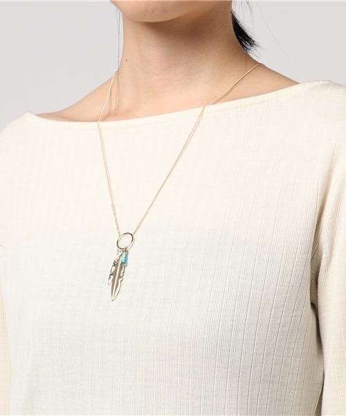 Kahiko（カヒコ）の「【Kahiko】フェザーリンバーネックレス（ネックレス・レディース・シルバー/ゴールド・FREE）」の3枚目の写真