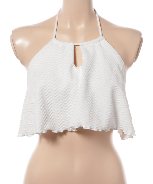 ROXY（ロキシー）の「POPCORN BRA（水着・レディース・ラベンダー/ブラック/ホワイト・SMALL/MEDIUM/LARGE/X-LARGE）」の9枚目の写真