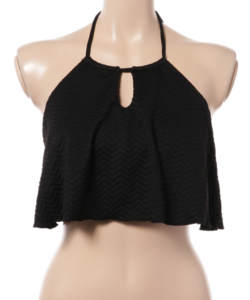 ROXY（ロキシー）の「POPCORN BRA（水着・レディース・ラベンダー/ブラック/ホワイト・SMALL/MEDIUM/LARGE/X-LARGE）」の10枚目の写真