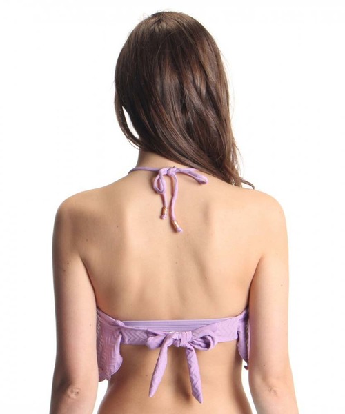 ROXY（ロキシー）の「POPCORN BRA（水着・レディース・ラベンダー/ブラック/ホワイト・SMALL/MEDIUM/LARGE/X-LARGE）」の13枚目の写真