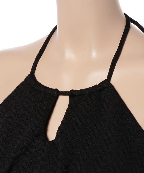 ROXY（ロキシー）の「POPCORN BRA（水着・レディース・ラベンダー/ブラック/ホワイト・SMALL/MEDIUM/LARGE/X-LARGE）」の5枚目の写真