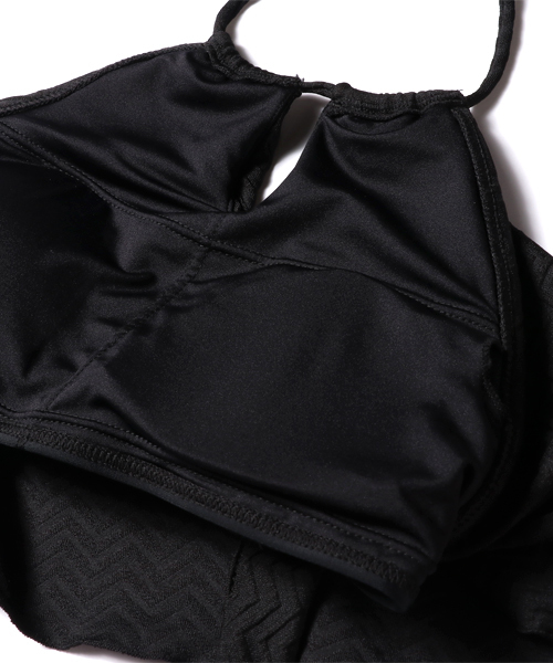 ROXY（ロキシー）の「POPCORN BRA（水着・レディース・ラベンダー/ブラック/ホワイト・SMALL/MEDIUM/LARGE/X-LARGE）」の8枚目の写真