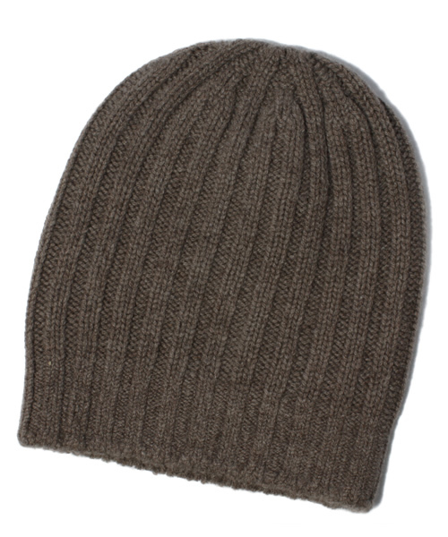 UNITED ARROWS（ユナイテッドアローズ）の「UA CASH RIB KNITCAP（ニットキャップ/ビーニー・メンズ・ホワイト/ブラック/グレー/ブラウン/ワインレッド/オレンジ/オリーブ/ネイビー・フリー）」の5枚目の写真