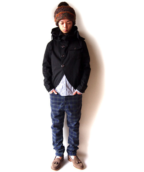 BEATJIVE(ビートジャイブ)の「マルチカラーローゲージボンボンニット帽(ニットキャップ/ビーニー・メンズ・ブラウン/ブラック/ネイビー・FREE)」の20枚目の写真