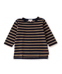green label relaxing | 【ベビー】サキゾメボーダー ワイド ロングスリーブ(Tシャツ/カットソー)