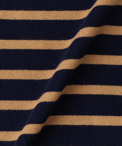 green label relaxing（グリーンレーベルリラクシング）の「【ベビー】サキゾメボーダー ワイド ロングスリーブ（Tシャツ/カットソー・キッズ・コバルトブルー/ネイビー・85cm）」の10枚目の写真