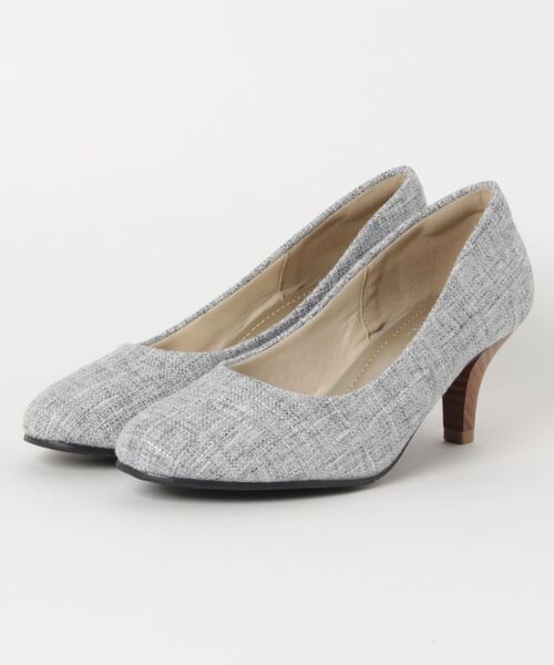 ALETTA（アレッタ）の「ALETTA-ｱﾚｯﾀ- 究極のプレーンパンプス（パンプス・レディース・ブラック/シルバーグレー/ブラック系その他/カーキ/ワイン/ベージュ/クリアブラック/サックスブルー/プラチナム/パイソン/グレイッシュベージュ/レッド/コーラルピンク/ダークブラック/マスタード/ネイビー/ライトグレー/ピンクベージュ/アッシュグレー/モカ/杢グレー/ベージュ系その他/インディゴブルー/シルバー/サーモンピンク/ライトベージュ/ブルー系その他/グレー/ローズ/ライトブラウン/バーガンディー/ブラウン/ミックスグレー/ダークネイビー/ダークグリーン/その他/シルバー系その他/エメラルド/スモークピンク/ダークブラウン/グレー系その他2/ブラウン系その他/ブラック系/ナチュラル/トップグレー・22.5cm/23.5cm/24.5cm/24.0cm/23.0cm/22.0cm/25.0cm/25.5cm/26.0cm/21.5cm）」の12枚目の写真