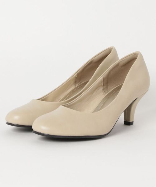 ALETTA（アレッタ）の「ALETTA-ｱﾚｯﾀ- 究極のプレーンパンプス（パンプス・レディース・ブラック/シルバーグレー/ブラック系その他/カーキ/ワイン/ベージュ/クリアブラック/サックスブルー/プラチナム/パイソン/グレイッシュベージュ/レッド/コーラルピンク/ダークブラック/マスタード/ネイビー/ライトグレー/ピンクベージュ/アッシュグレー/モカ/杢グレー/ベージュ系その他/インディゴブルー/シルバー/サーモンピンク/ライトベージュ/ブルー系その他/グレー/ローズ/ライトブラウン/バーガンディー/ブラウン/ミックスグレー/ダークネイビー/ダークグリーン/その他/シルバー系その他/エメラルド/スモークピンク/ダークブラウン/グレー系その他2/ブラウン系その他/ブラック系/ナチュラル/トップグレー・22.5cm/23.5cm/24.5cm/24.0cm/23.0cm/22.0cm/25.0cm/25.5cm/26.0cm/21.5cm）」の22枚目の写真