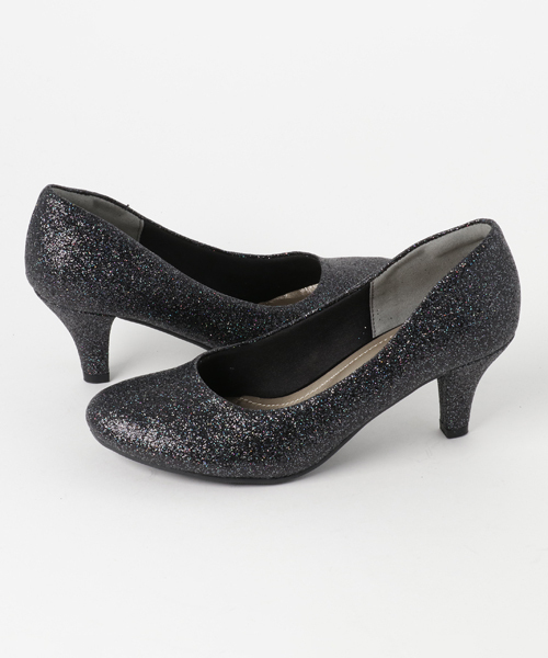 ALETTA（アレッタ）の「ALETTA-ｱﾚｯﾀ- 究極のプレーンパンプス（パンプス・レディース・ブラック/シルバーグレー/ブラック系その他/カーキ/ワイン/ベージュ/クリアブラック/サックスブルー/プラチナム/パイソン/グレイッシュベージュ/レッド/コーラルピンク/ダークブラック/マスタード/ネイビー/ライトグレー/ピンクベージュ/アッシュグレー/モカ/杢グレー/ベージュ系その他/インディゴブルー/シルバー/サーモンピンク/ライトベージュ/ブルー系その他/グレー/ローズ/ライトブラウン/バーガンディー/ブラウン/ミックスグレー/ダークネイビー/ダークグリーン/その他/シルバー系その他/エメラルド/スモークピンク/ダークブラウン/グレー系その他2/ブラウン系その他/ブラック系/ナチュラル/トップグレー・22.5cm/23.5cm/24.5cm/24.0cm/23.0cm/22.0cm/25.0cm/25.5cm/26.0cm/21.5cm）」の3枚目の写真