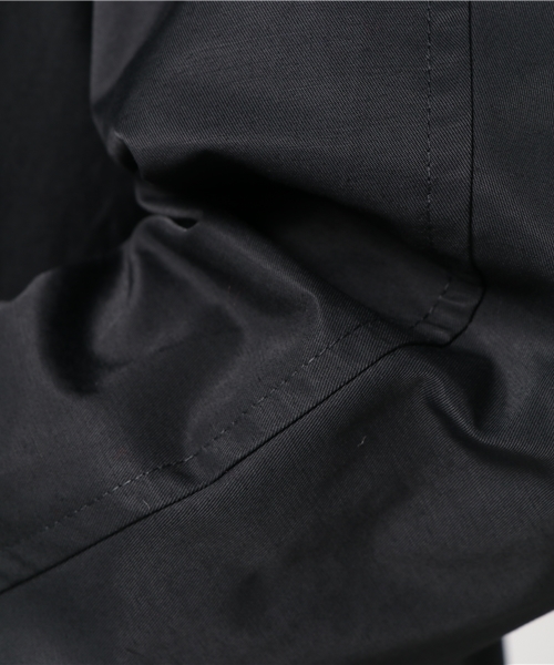 ADAM ET ROPE'(アダムエロペ)の「ラグランステンカラーコート(ステンカラーコート・メンズ・ブラック/カーキ・M/L)」の16枚目の写真