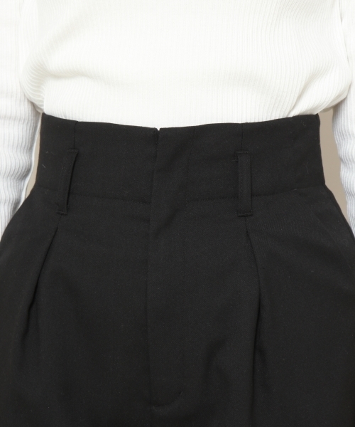 PAGEBOY（ページボーイ）の「チェック・無地　共布ベルト付ショートパンツ（その他パンツ・レディース・ブラック/グレー系その他/ブルー系その他/ライトピンク・FREE）」の16枚目の写真