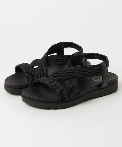 RiiiKa（リーカ）の「ゴムベルトサンダル【RiiiKa/リーカ】（サンダル・レディース・ホワイト/ブラック/シルバー・M/LL/L/S）」の14枚目の写真