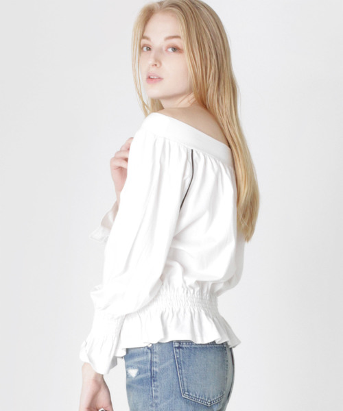 M0842 2WAYオフショルプルオーバー M0842 2WAYオフショルプルオーバー