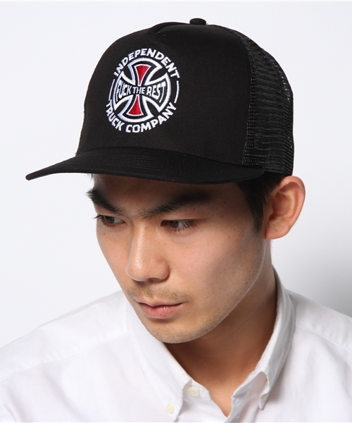 BEAMS(ビームス)の「INDEPENDENT / TC FTR CAP(キャップ・メンズ・ブラック/ブルー・ONE SIZE)」の8枚目の写真
