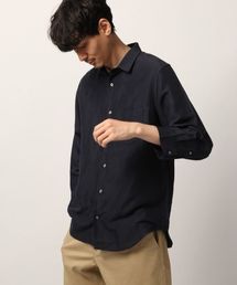 GLOBAL WORK | リネンレーヨンシャツ7分袖/780177(シャツ/ブラウス)