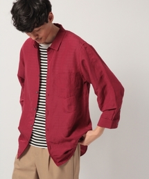 GLOBAL WORK | リネンレーヨンシャツ7分袖/780177(シャツ/ブラウス)