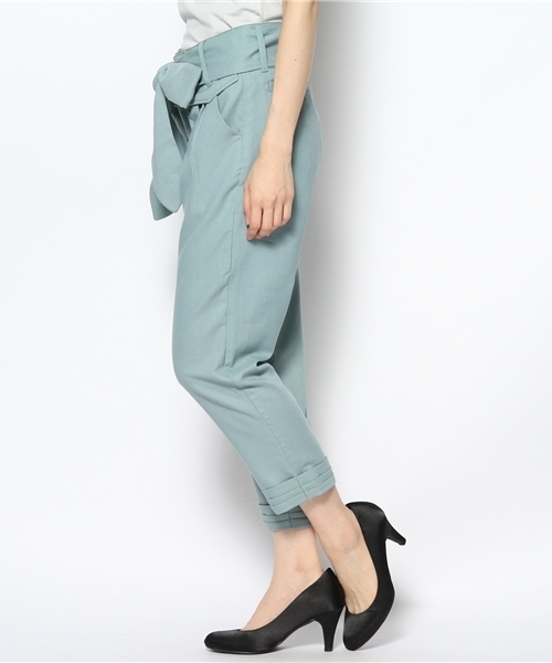 mystic（ミスティック）の「【mystic】 フラップタックPT（その他パンツ・レディース・ブラック/ベージュ系その他/グリーン/ベージュ・1/2）」の5枚目の写真