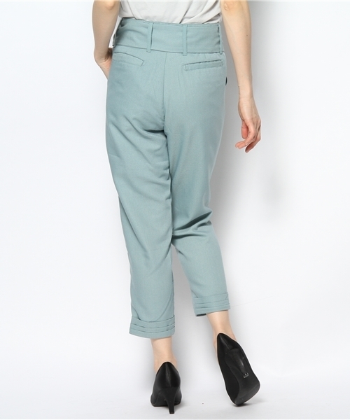 mystic（ミスティック）の「【mystic】 フラップタックPT（その他パンツ・レディース・ブラック/ベージュ系その他/グリーン/ベージュ・1/2）」の6枚目の写真