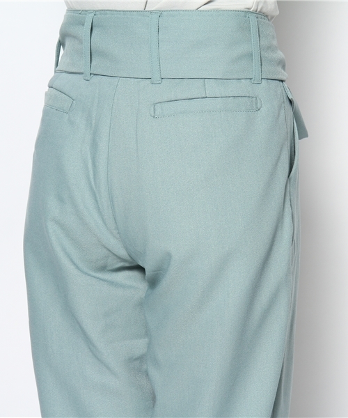 mystic（ミスティック）の「【mystic】 フラップタックPT（その他パンツ・レディース・ブラック/ベージュ系その他/グリーン/ベージュ・1/2）」の8枚目の写真