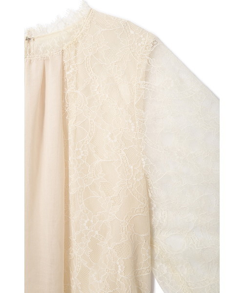 JILL STUART（ジルスチュアート）の「◆ジーンレースブラウス（シャツ/ブラウス・レディース・ホワイト/ピンク/ブラック・SMALL/MEDIUM）」の5枚目の写真