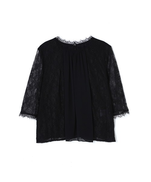 JILL STUART（ジルスチュアート）の「◆ジーンレースブラウス（シャツ/ブラウス・レディース・ホワイト/ピンク/ブラック・SMALL/MEDIUM）」の12枚目の写真