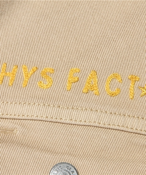 HYSTERIC GLAMOUR（ヒステリックグラマー）の「HYS FACT1刺繍SチノGジャン（ブルゾン・メンズ・ベージュ/グリーン/ブルー/チャコールグレー・SMALL/MEDIUM/LARGE）」の14枚目の写真
