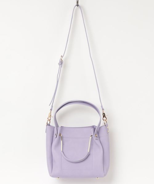 トリプルハンドル合皮BAG S トリプルハンドル合皮BAG S
