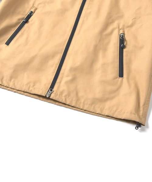 KELTY(ケルティ)の「KELTY: 別注 フード ジップブルゾン TC 19SS ■(ブルゾン・メンズ・チャコールグレー/ベージュ・SMALL/MEDIUM/LARGE/X-LARGE)」の7枚目の写真
